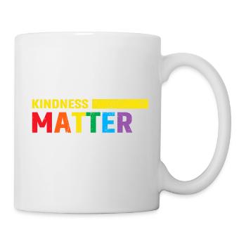 Kindness Matters - Tasse - Weiß - Rechts