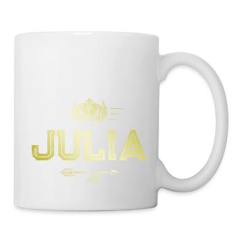Julia - Tasse - Weiß - Rechts