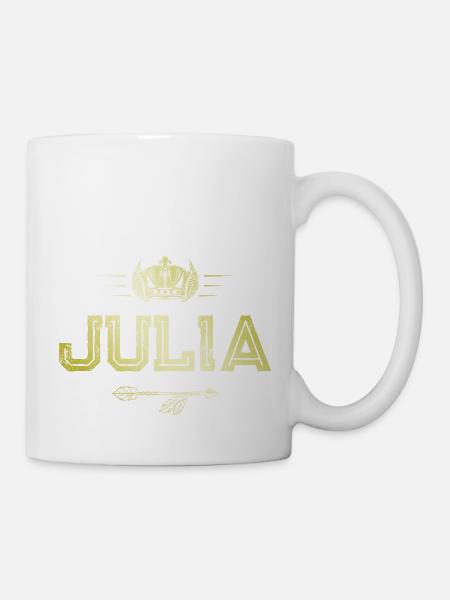 Julia - Tasse - Weiß