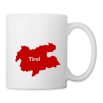 Tirol - Tasse - Weiß - Rechts