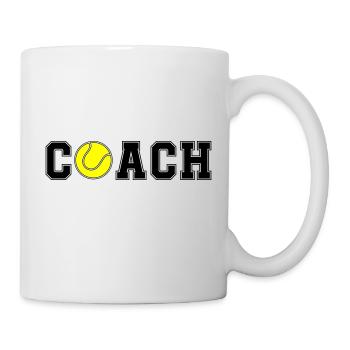 Tennis Coach - Mug - white - Right
