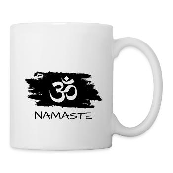 Om Yoga - Tasse - Weiß - Rechts