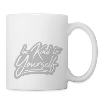 be kind to yourself - Mug - white - Right