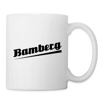 Bamberg - Textdesign mit Stadtnamen - Tasse - Weiß - Rechts