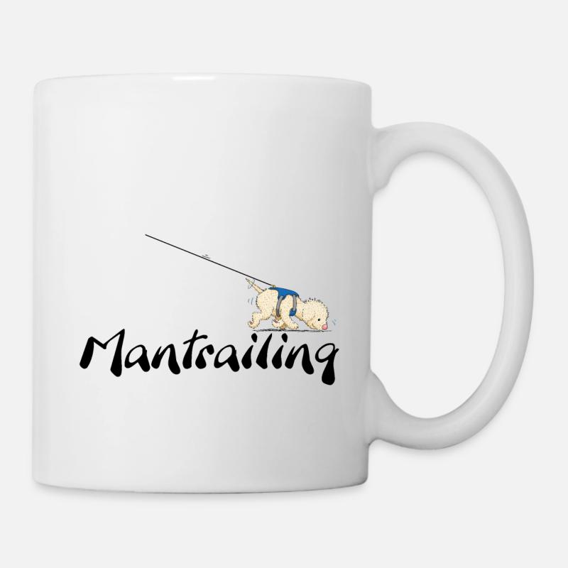 Mantrailing3 2 - Mug - white