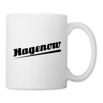 Hagenow - Textdesign mit Stadtnamen - Tasse - Weiß - Rechts