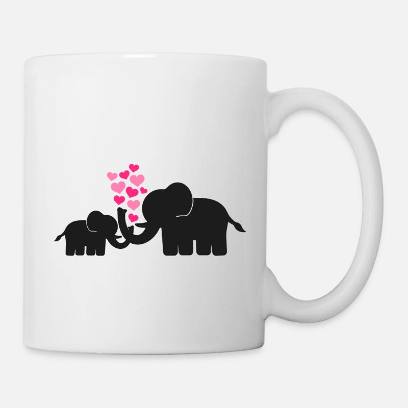 ELEPHANT - Mug - white