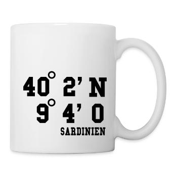Sardinia Holiday Sardegna Italy Gift Idea - Mug - white - Right