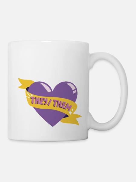 Sie sprechen sie aus - Tasse - Weiß