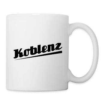 Koblenz - Textdesign mit Stadtnamen - Tasse - Weiß - Rechts