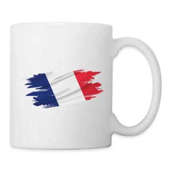 Flag Patriot Gift Home Pays France - Mug blanc - blanc - Droite