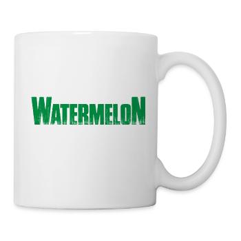 J’ai porté une pastèque 14 - Mug blanc - blanc - Droite