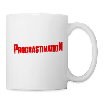 I Put The Pro In Procrastination 11 - Tasse - Weiß - Rechts