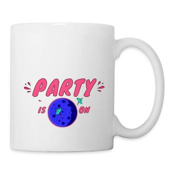 Partystandort - Tasse - Weiß - Rechts