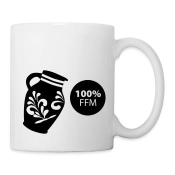 Bembel 100% FFM #069 #FrankfurtLiebe #FFMoriginal - Mug - white - Right