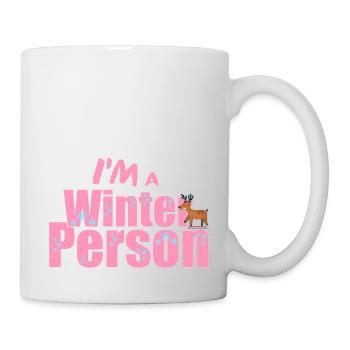 Winter - Winterspruch - Tasse - Weiß - Rechts