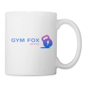 GYM FOX - Motivating Gym and Fitness Designs - Mug - white - Right