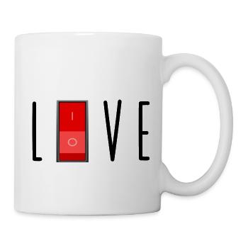 love - Mug blanc - blanc - Droite
