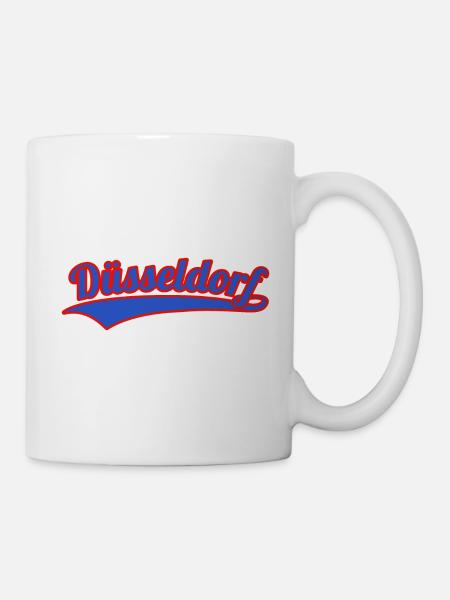 Düsseldorf College - Tasse - Weiß