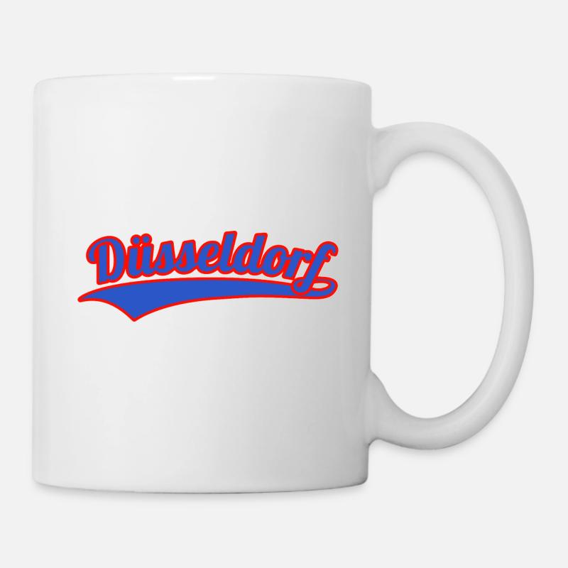 Düsseldorf College - Tasse - Weiß