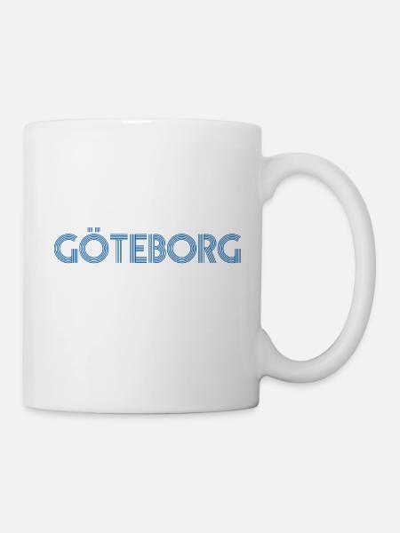Göteborg - Tasse - Weiß