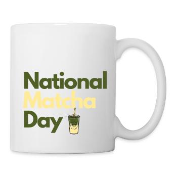 National Matcha Day - Mug - white - Right