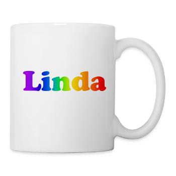 Linda - Tasse - Weiß - Rechts