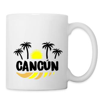 Cancun - Tasse - Weiß - Rechts