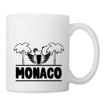 Monaco - Tasse - Weiß - Rechts