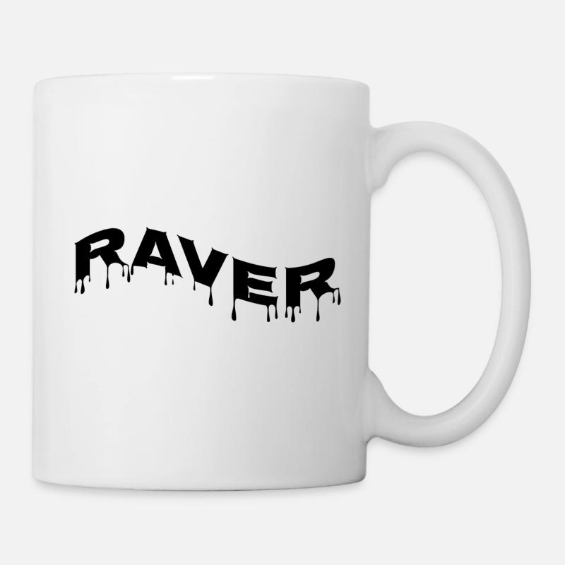 Raver - Tasse - Weiß