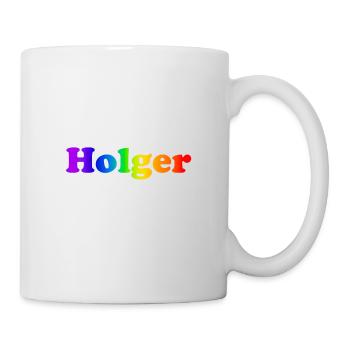 Holger - Tasse - Weiß - Rechts