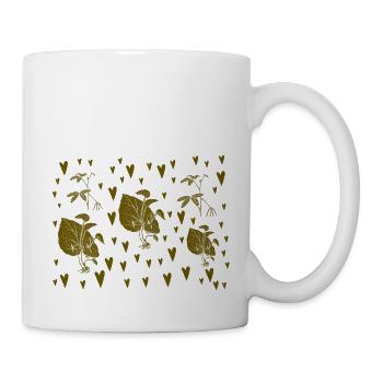 Magic Garden - Pettern Hearts - Mug - white - Right