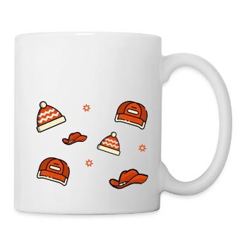 Red Beanies - Hat lover - Mug - white - Right