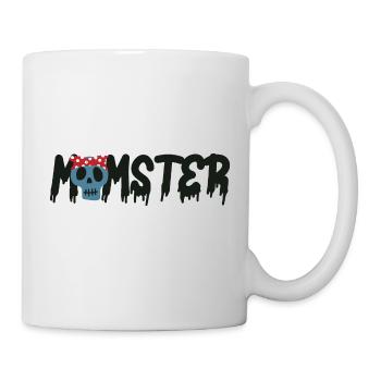 Halloween Momster - Maman est un monstre - Mug blanc - blanc - Droite