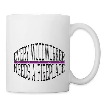 happy love fun forestier forestier bûcheron cool bûcheron - Mug blanc - blanc - Droite