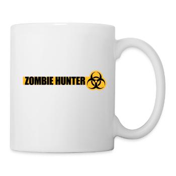 zombie hunter Halloween Quote - Mug - white - Right