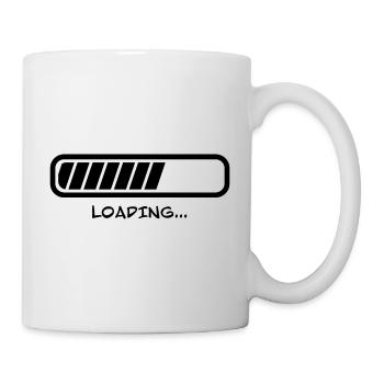 Charging Bar Charging Waiting - Mug - white - Right
