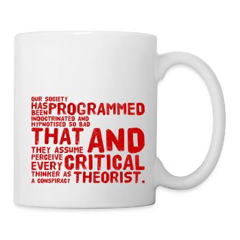 Programmed from birth - Mug - white - Right