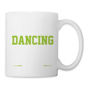 Équipe de danse - Mug blanc - blanc - Droite