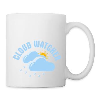 Cloud Watcher Météorologie Météo - Mug blanc - blanc - Droite