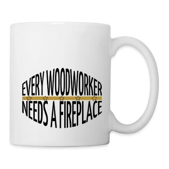 birthday present humor green peace - Mug - white - Right