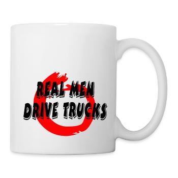 Truck - Tasse - Weiß - Rechts