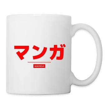 Japanisch - Tasse - Weiß - Rechts