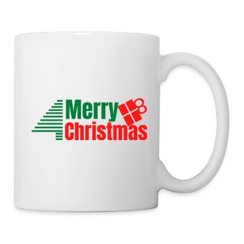 Merry Christmas - Mug blanc - blanc - Droite