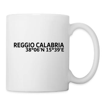 Reggio Calabria coordinates - Mug - white - Right