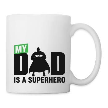 My Dad Is A Superhero - Mug - white - Right