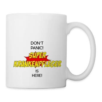 Super Krankenpfleger / Super Nurse - Tasse - Weiß - Rechts