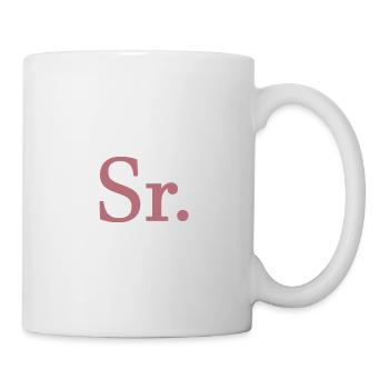 Sr. Verlobungsgeschenk Bräutigam wird Hochzeitsfeier - Tasse - Weiß - Rechts