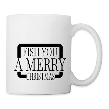 Drôles de dictons canne à pêche dork santa cool Bahamas - Mug blanc - blanc - Droite