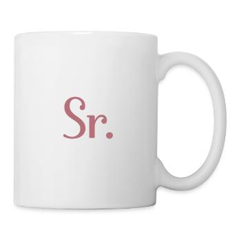 Sr. Verlobungsgeschenk Bräutigam wird Hochzeitsfeier - Tasse - Weiß - Rechts